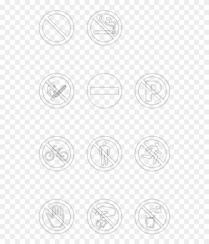 How To Set Use Signs Icon Png Clipart #1276793