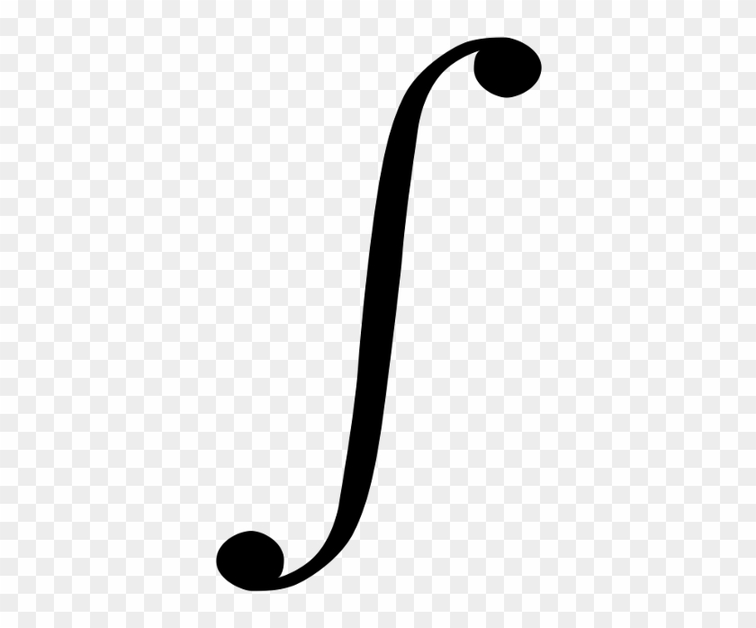6611333 - Integral Symbol Clipart #1276878