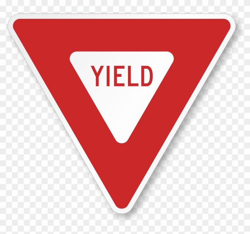 Zoom, Price, Buy - Yield Sign In Mexico Clipart #1277193