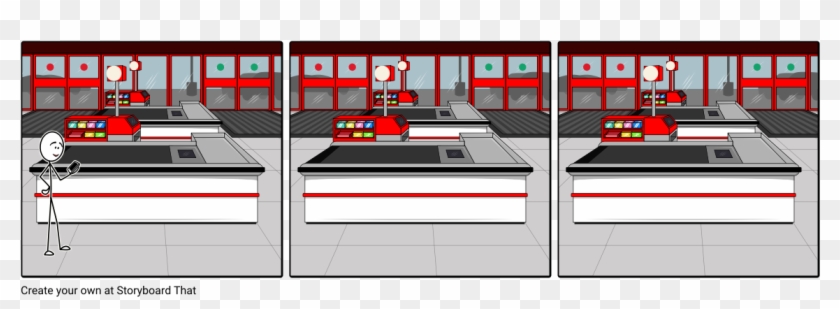 Poor Poor Little Stickman - Kitchen Clipart