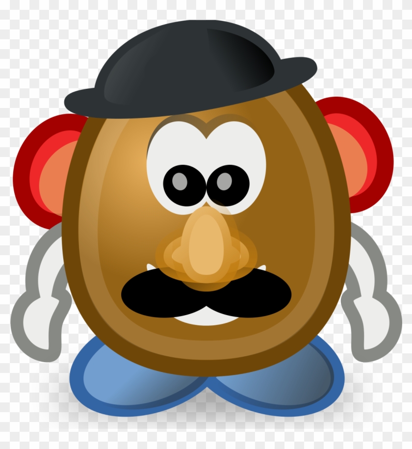 File - Mr-potato - Svg - Dibujo Señor Cara De Papa Clipart #1277346