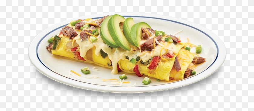 Spicy Poblano Omelette - Fast Food Clipart