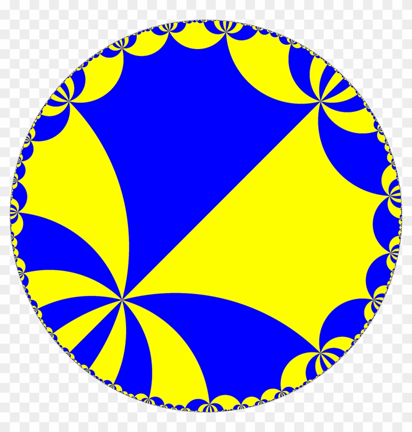 H2 Tiling 666-4 - Symmetry Clipart