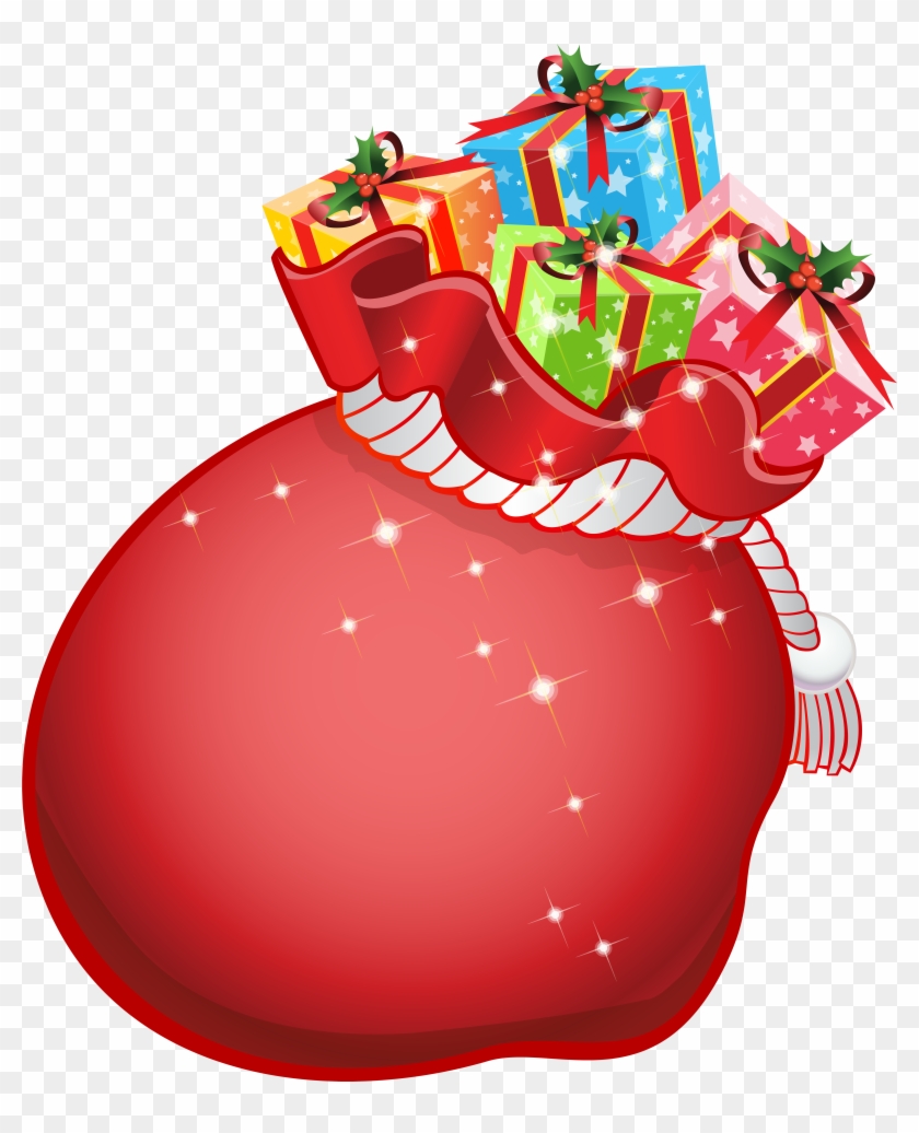 Santa Bag Png , Png Download Clipart