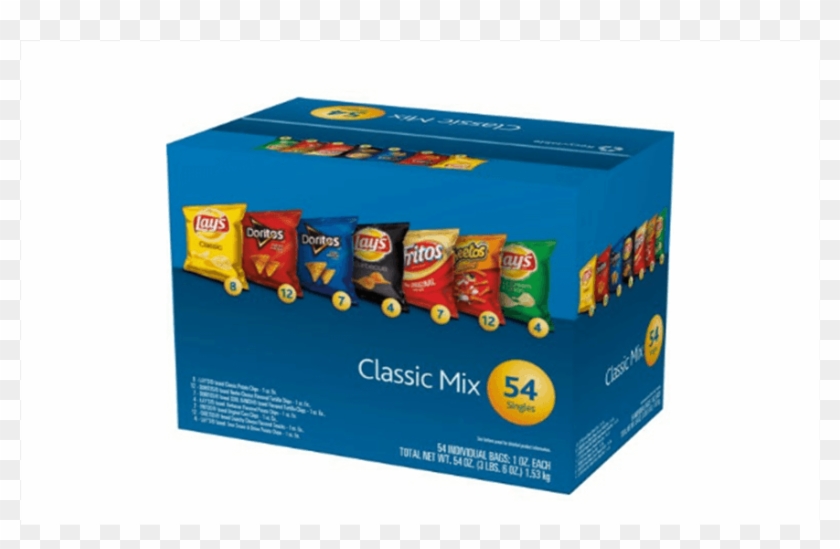 1 - Chips Classic Mix Clipart #1277899