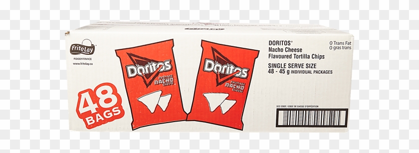 Fritos® Doritos® Nacho Cheese Tortilla Chips, Vending - Paper Clipart #1278425