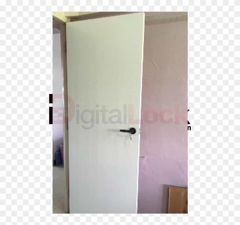 Supply And Install Laminate Solid Bedroom Door By My - White Bedroom Door Singapore Clipart #1278526