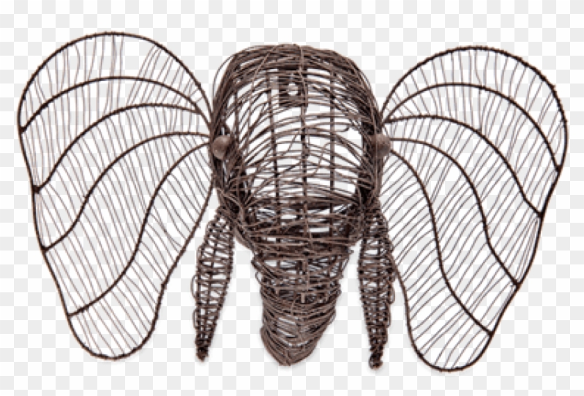 Free Png Download Nkuku Eko Wire Elephant Head Png - Illustration Clipart #1278610