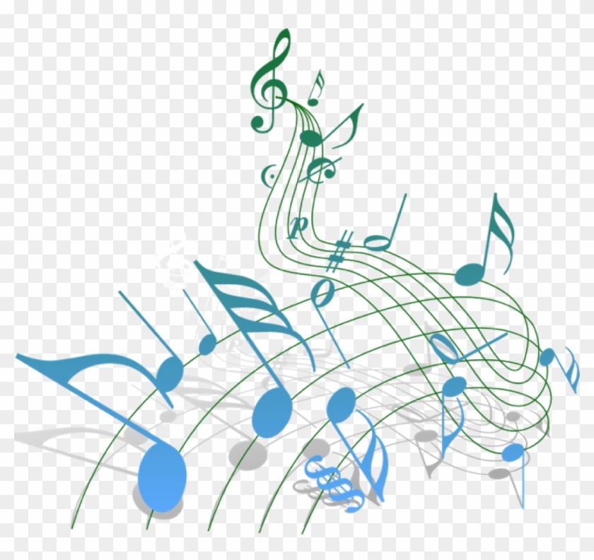 Free Colourful Musical Notes Png Clipart