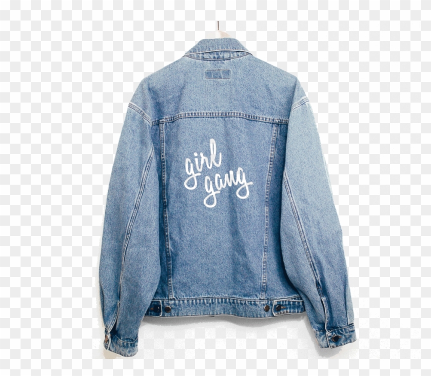 Jeans Jacket Png Download Image - Jean Jackets With Designs Clipart #1279444