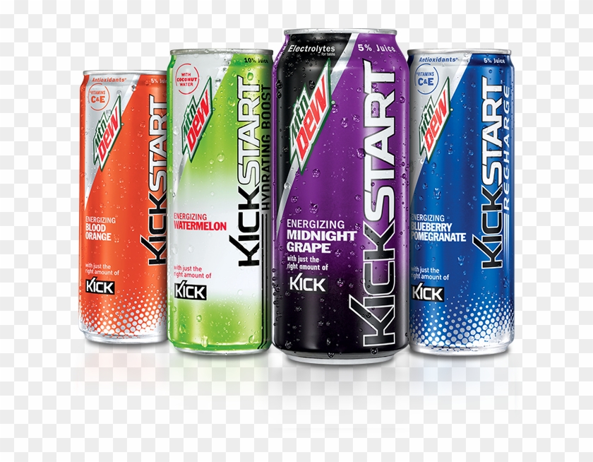 Kickstart Mountain Dew, New Flavour, Free Coupons, - Mtn Dew Kickstart Flavors Clipart #1279872