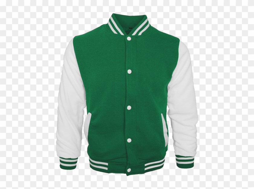Mid Gloss Jackets - Varsity Green Jacket Png Clipart