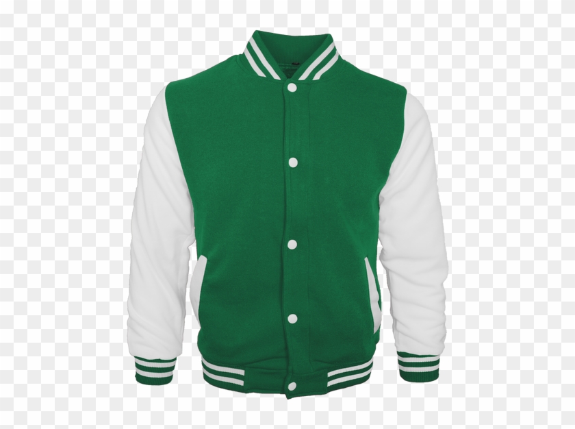 Mid Gloss Jackets - Varsity Green Jacket Png Clipart #1280062
