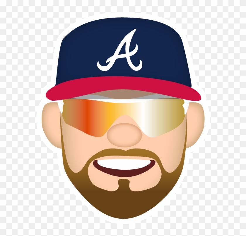 Atlanta Bravesverified Account - Atlanta Braves Logo Black Clipart