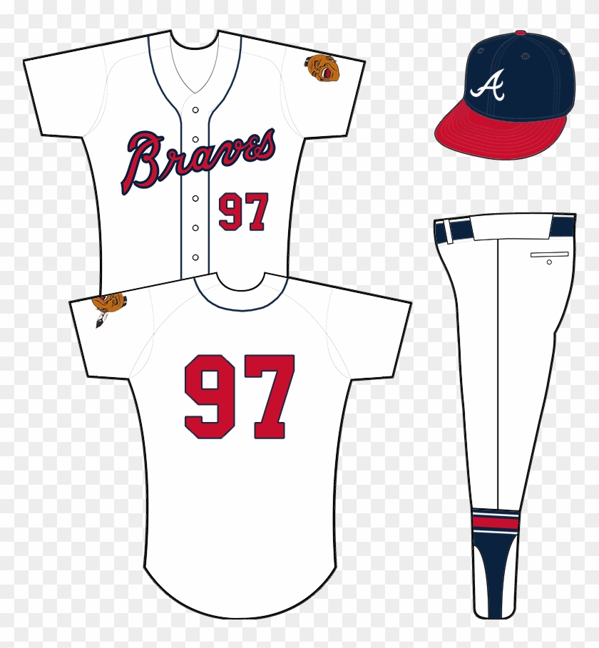 Boston Braves - Milwaukee Braves Logo 1957 Clipart #1280326