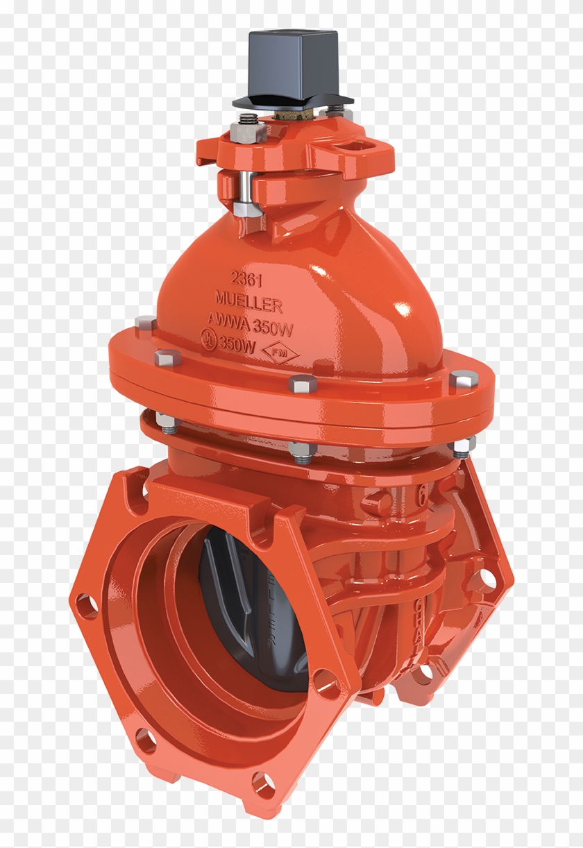 Valves - Mueller Gate Valve Clipart #1280664