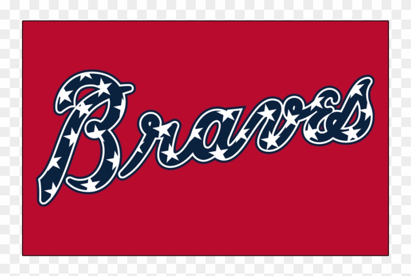 Atlanta Braves Iron On Stickers And Peel-off Decals - Calligraphy Clipart #1281051