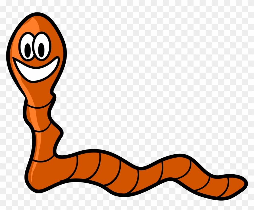 Worm Clipart - Cartoon Worms - Png Download