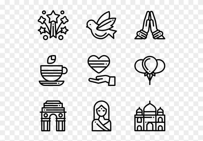 Indian - Graphic Design Vector Icons Clipart #1281152