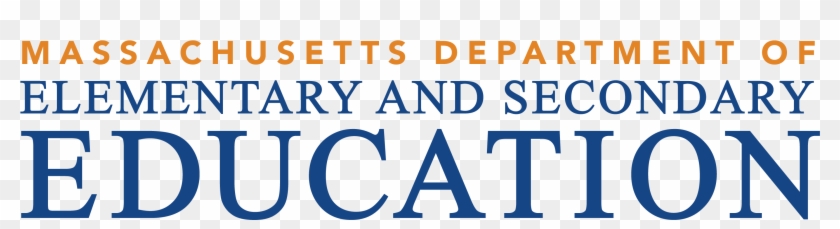Master Logo Text Color - Massachusetts Department Of Elementary And Secondary Clipart