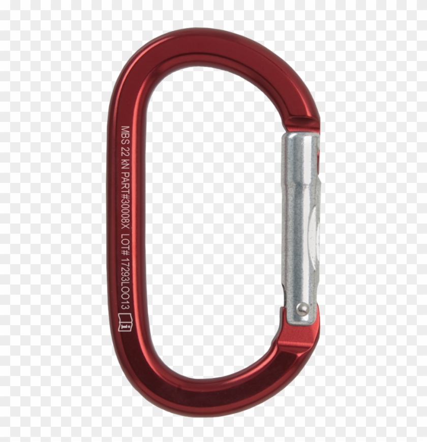 Aluminum Oval Carabiner - Mosqueton Simetrico Clipart #1281463