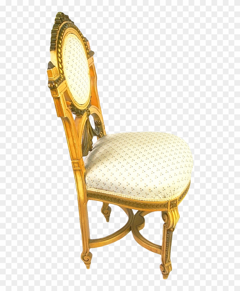 Wooden Chair Golden - Chair Clipart #1281570