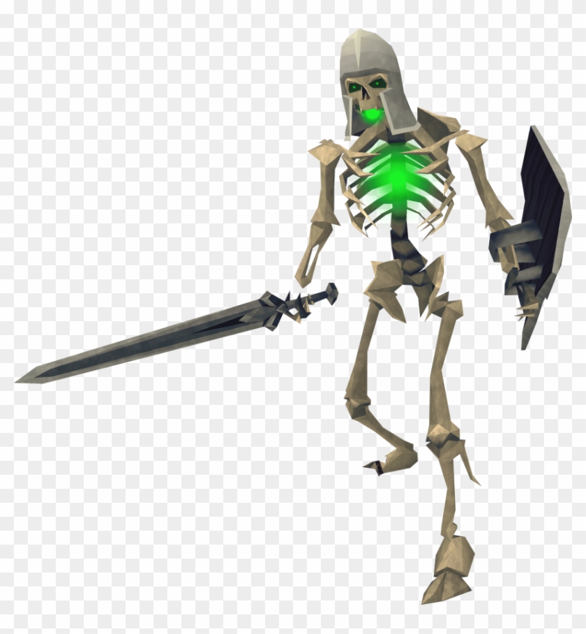 Skeleton Warrior Transparent Clipart #1281783