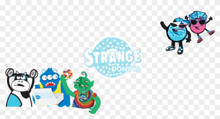 Strange Donuts Clipart