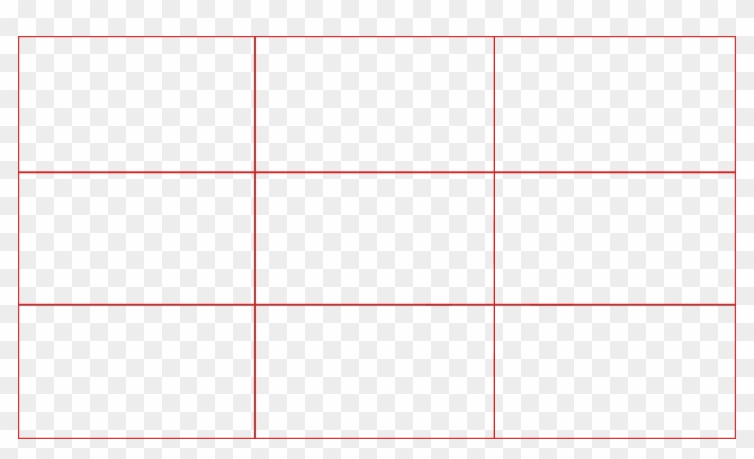 Png Grid - Rule Of Third Png Clipart