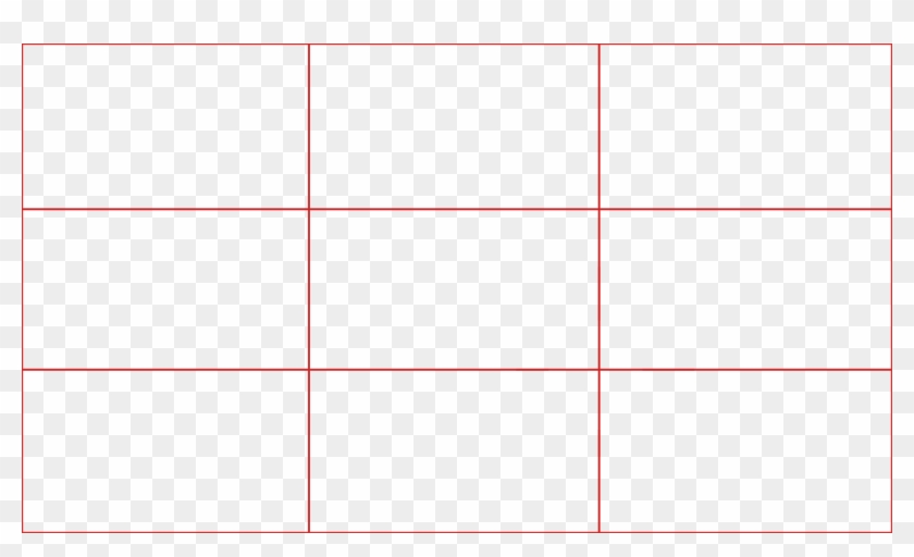 Png Grid - Rule Of Third Png Clipart #1281948