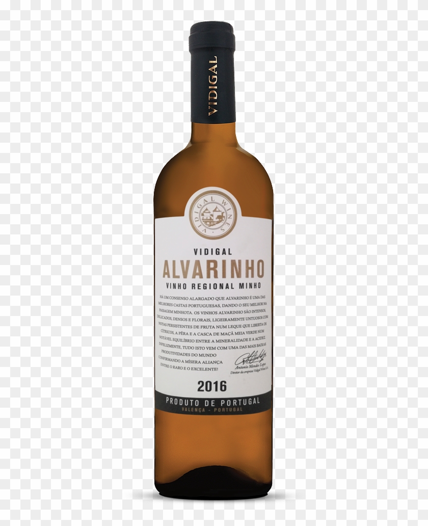 Vidigal Alvarinho - Glass Bottle Clipart