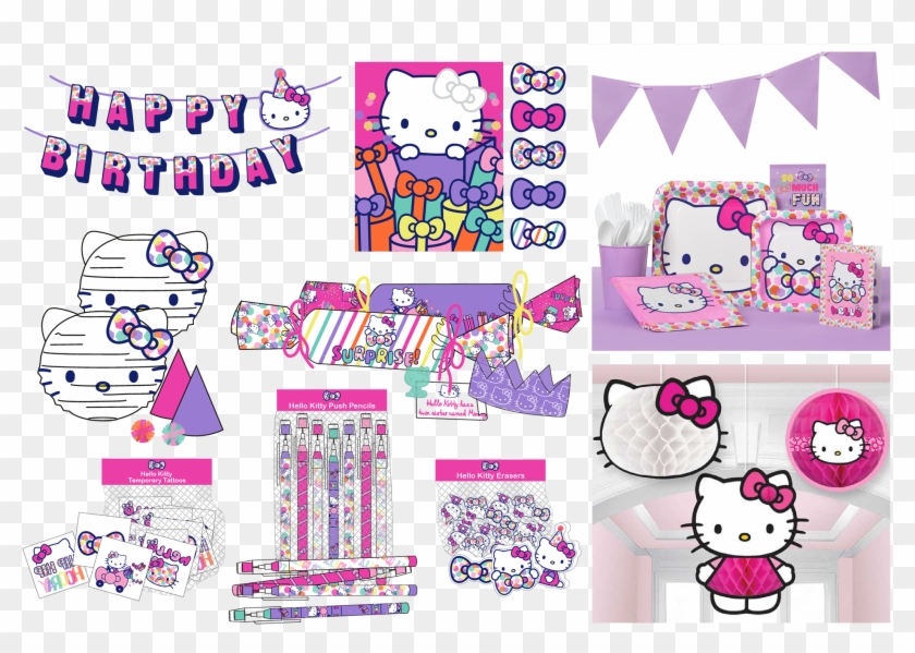 Using The Hello Kitty Party Style Guide I Created, - Hello Kitty Clipart