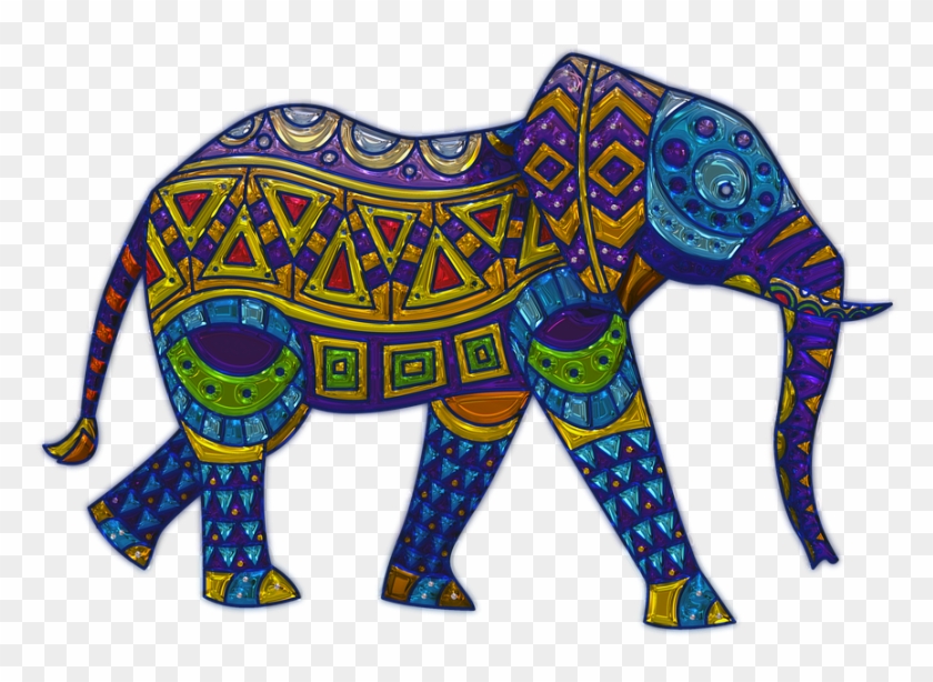 Free Png Transparent Glass Shards Png Image With Transparent - Indian Elephant Art Png Clipart