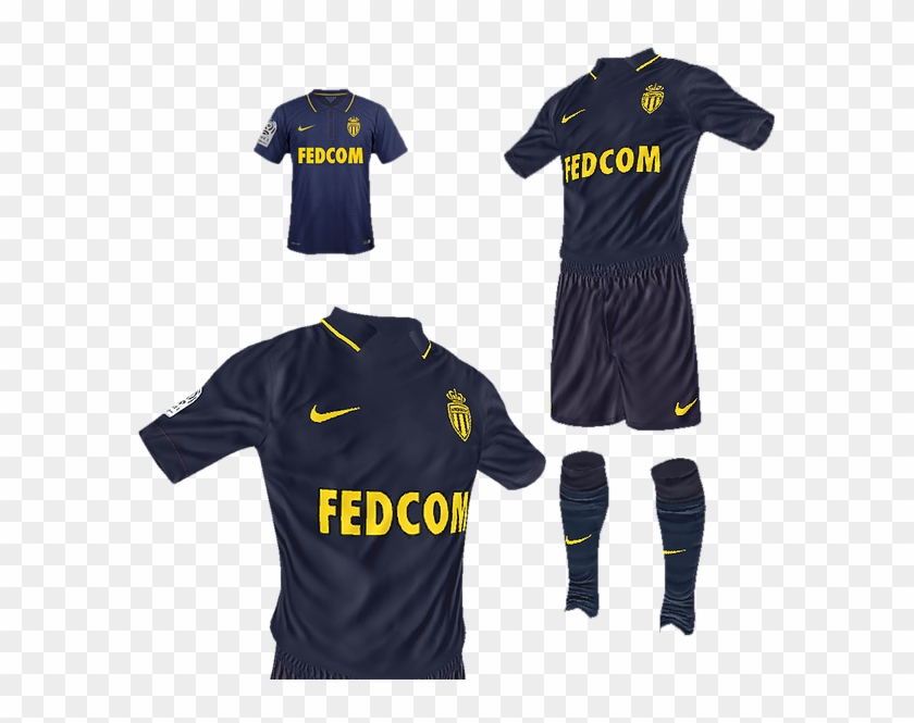 As Monaco Away By Kisake Minikit - Benfica Kit 2019 Pes Clipart #1282736