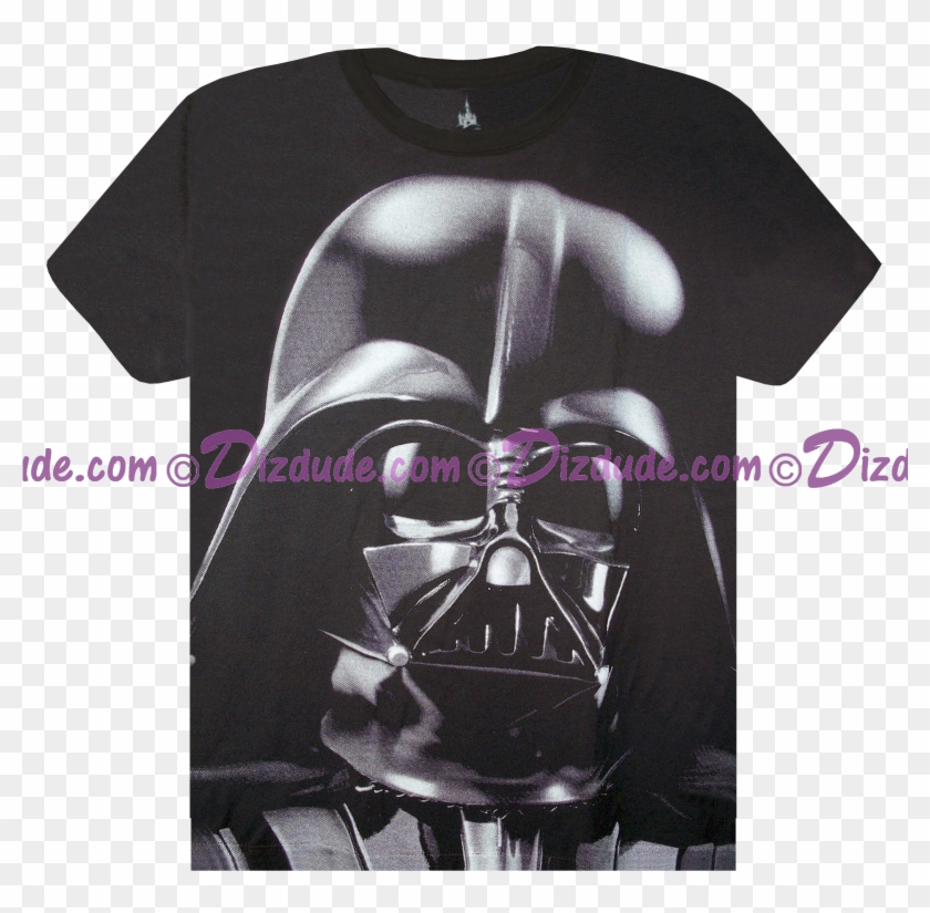 Disney Star Tours Darth Vader Helmet T-shirt - Star Wars Clone Wars T Shirt Clipart