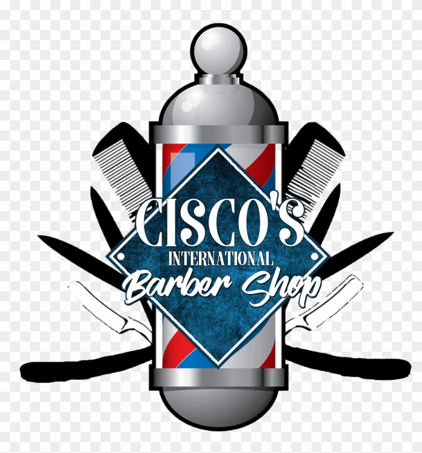 Cisco Barbershop Logo - Barber Shop Pole Clipart #1283731