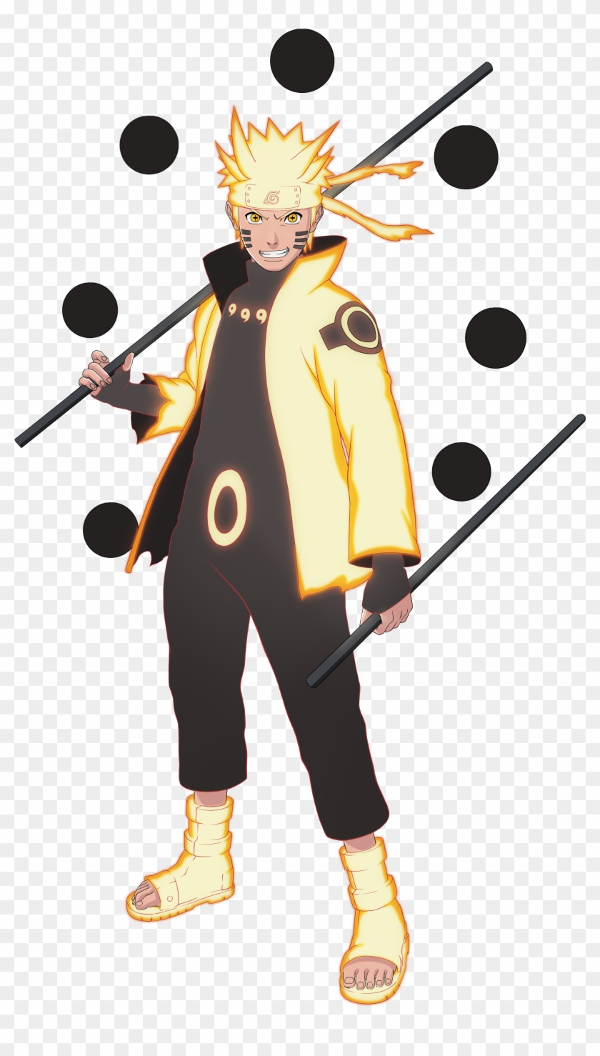 Naruto Ashura Transparent Png - Naruto Ultimate Ninja Storm 4 Naruto Six Paths Clipart