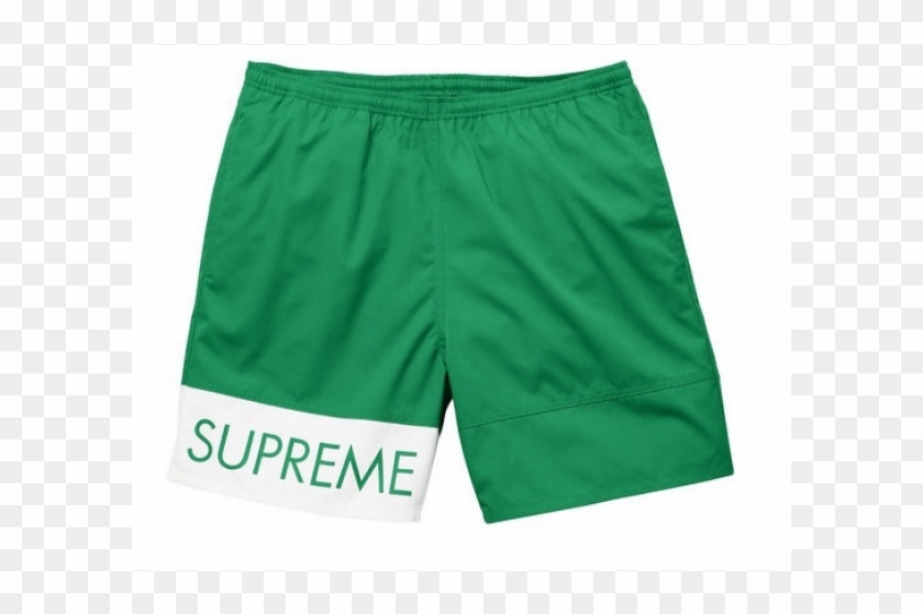 Supreme Banner Water Shorts Clipart