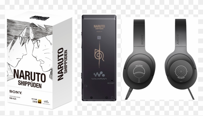 Sony's Limited Edition “naruto” Walkman And Headphones - Sony Ericsson Clipart #1283868