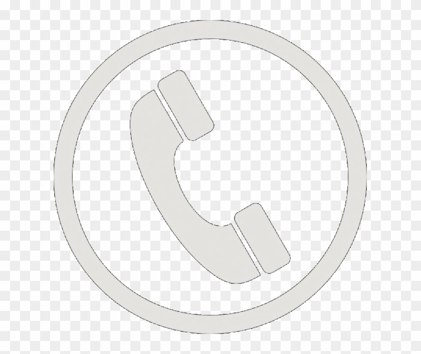 34 - Phone Icon Png White Clipart #1284184