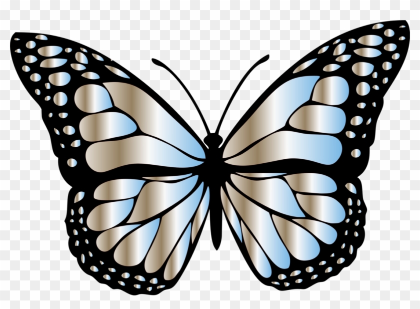Monarch Butterfly Clipart Yellow Butterfly - Different Colors Of Butterfly - Png Download