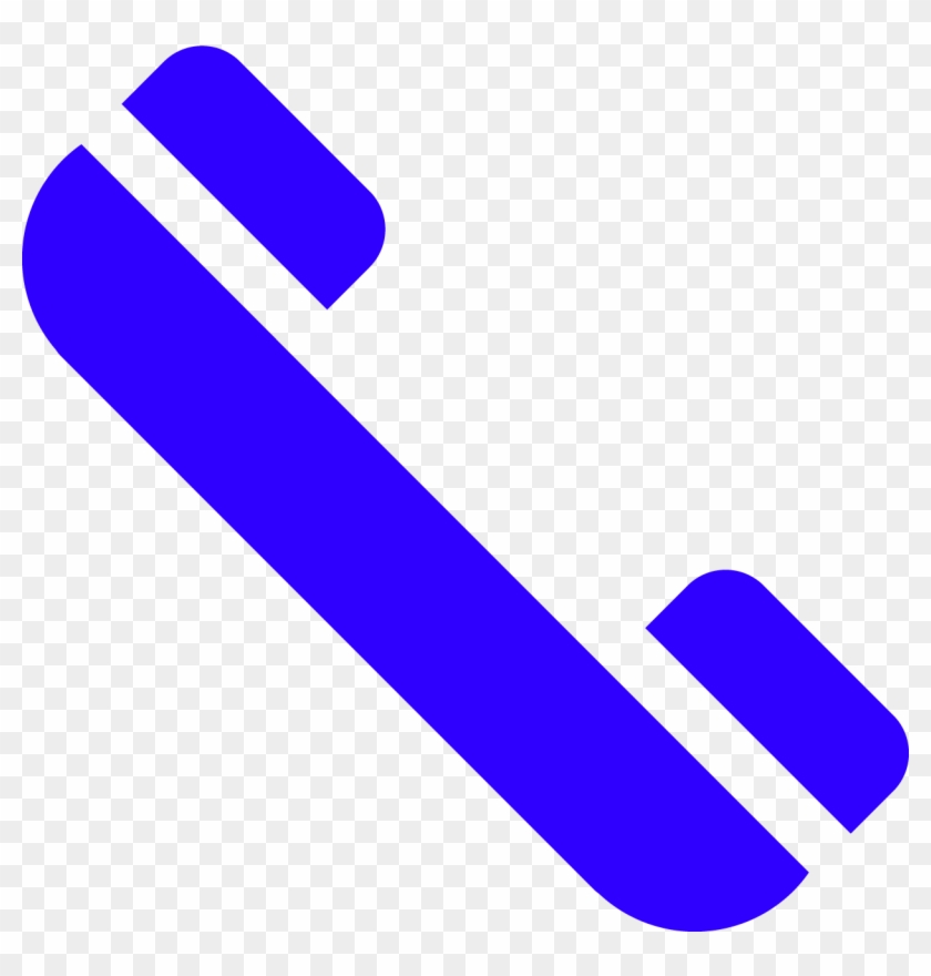 Telefono Azul-01 - Logo Telefono Png Sin Fondo Clipart