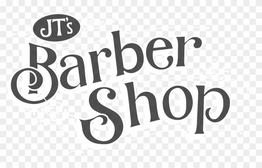 An Old School Barber For The Modern Day - Calligraphy Clipart