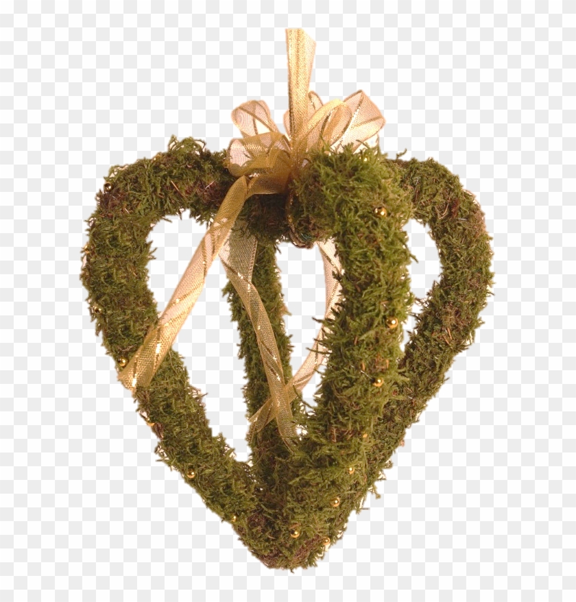 Hanging Moss Png - Wreath Clipart #1284634