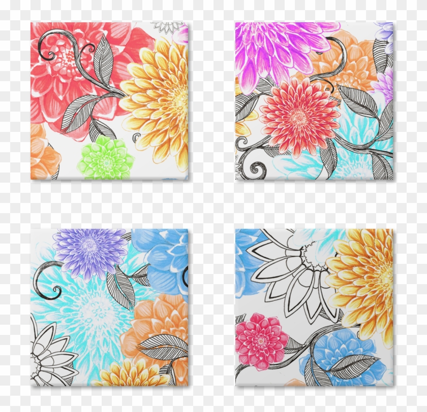 Magneto Florais Da Lua De Lundaysna - Floral Design Clipart #1285043