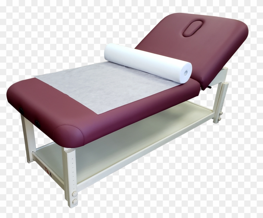 5"x28" 50 Sheet/roll Disposable White Non-woven Paper - Bed Sheet Clipart