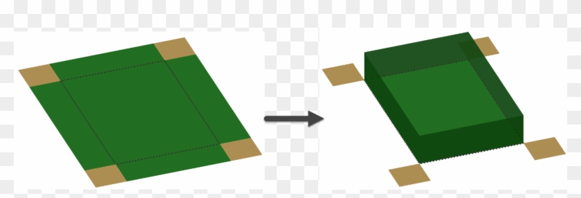 Diagram Of Creating The Box - Suppose The Paper Is 9 Wide By 12 Long What Is The Clipart #1285191