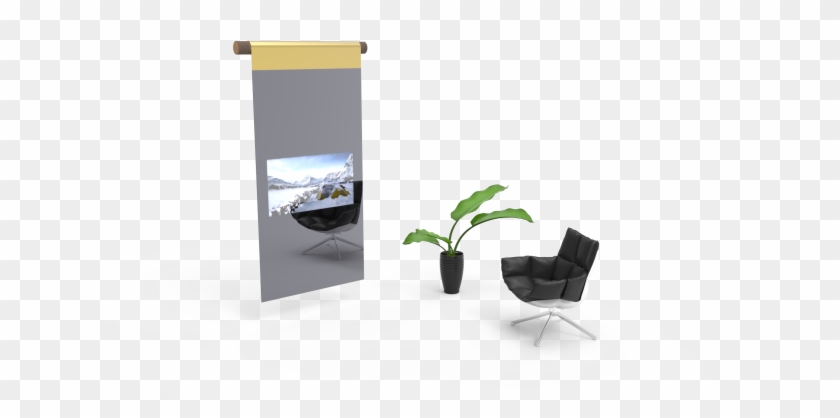 Hanging Tree Mirror Screen - Chair Clipart