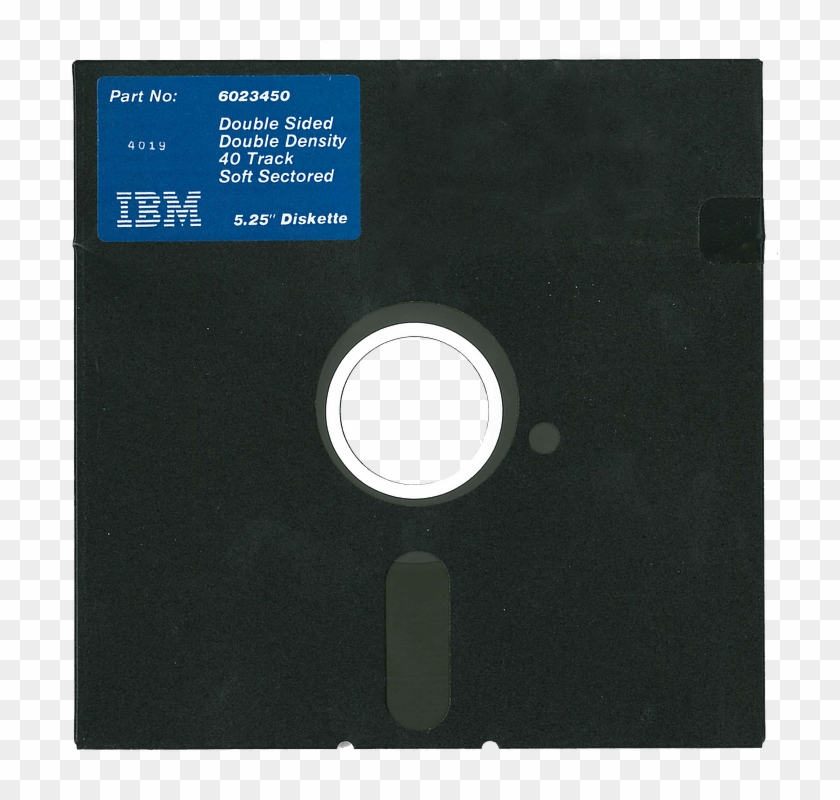 Vintage Floppy Disk - Floppy Disk 5 25 Clipart