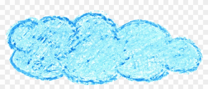 Png File Size - Cloud Drawing With Color Clipart #1285917